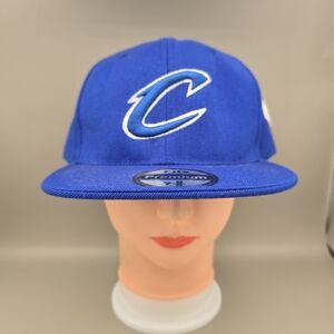 Premium Fits Professional Style Cleveland Cavaliers Blue Fitted Hat Size 7 5/8